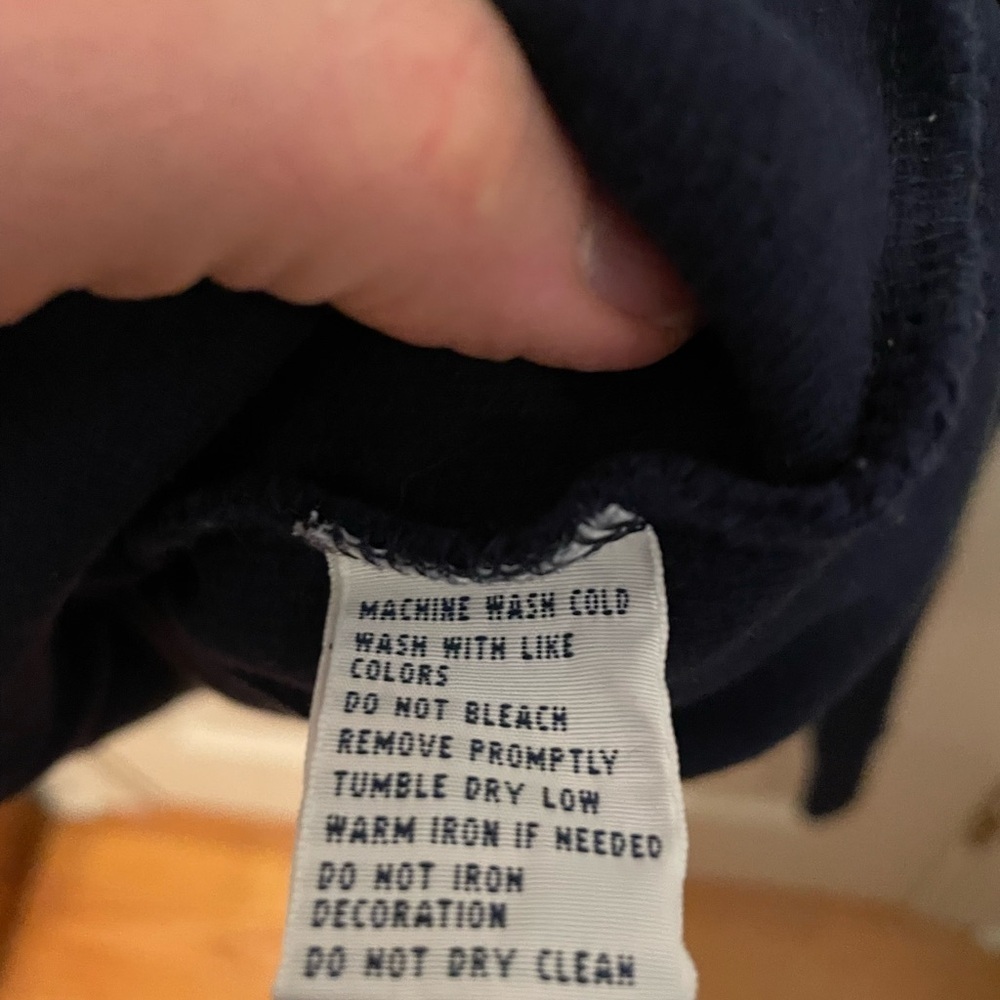 Ralph Lauren Navy Blue Cotton Quarter Zip Men's Sweater XXL - Picture 5 of 7